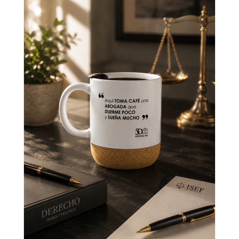 Taza Abogada - Blanca