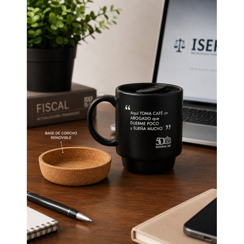 Taza Abogado - Negra