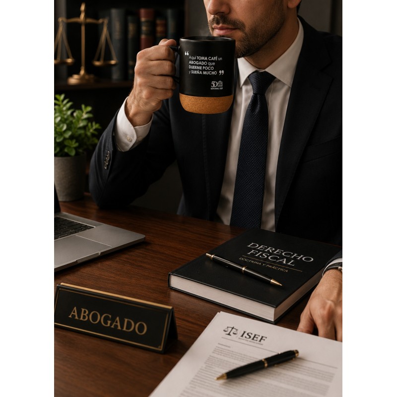 Taza Abogado - Negra