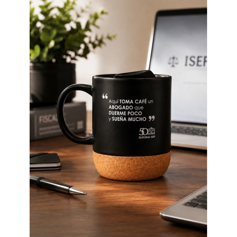 Taza Abogado - Negra