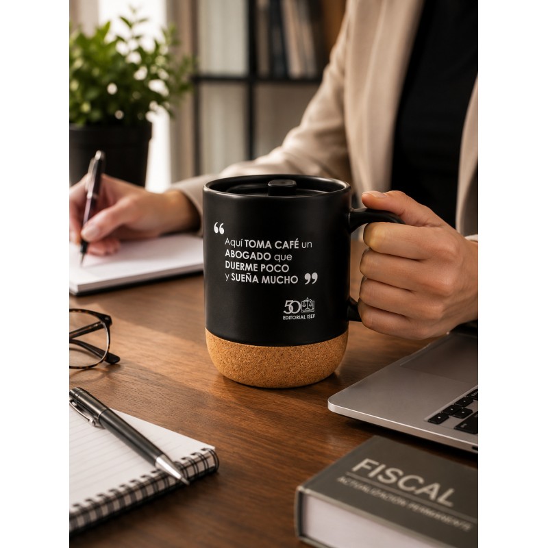 Taza Abogado - Negra