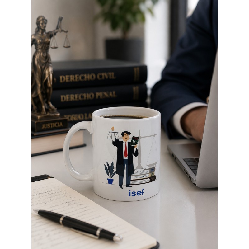 Taza del Abogado "Más inteligente y divertido"