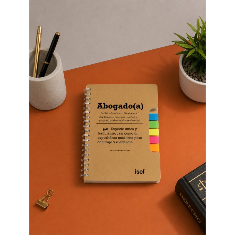 Libreta "Definición de un Abogado (a)"