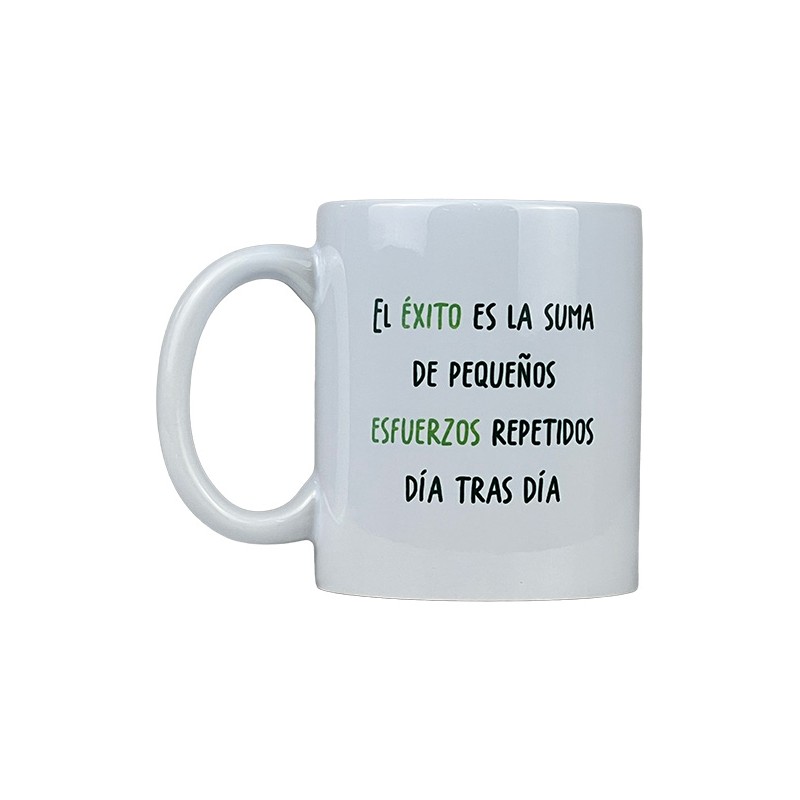 Taza El éxito con pequeños esfuerzos