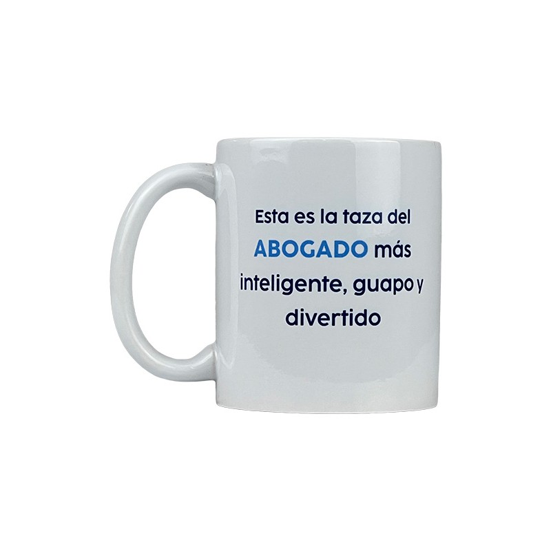 Taza del Abogado "Más inteligente y divertido"