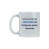 Taza del Abogado "Más inteligente y divertido"