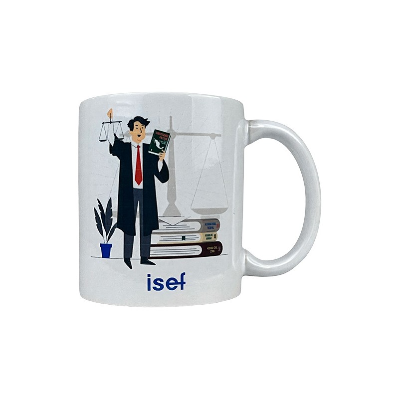 Taza del Abogado "Más inteligente y divertido"
