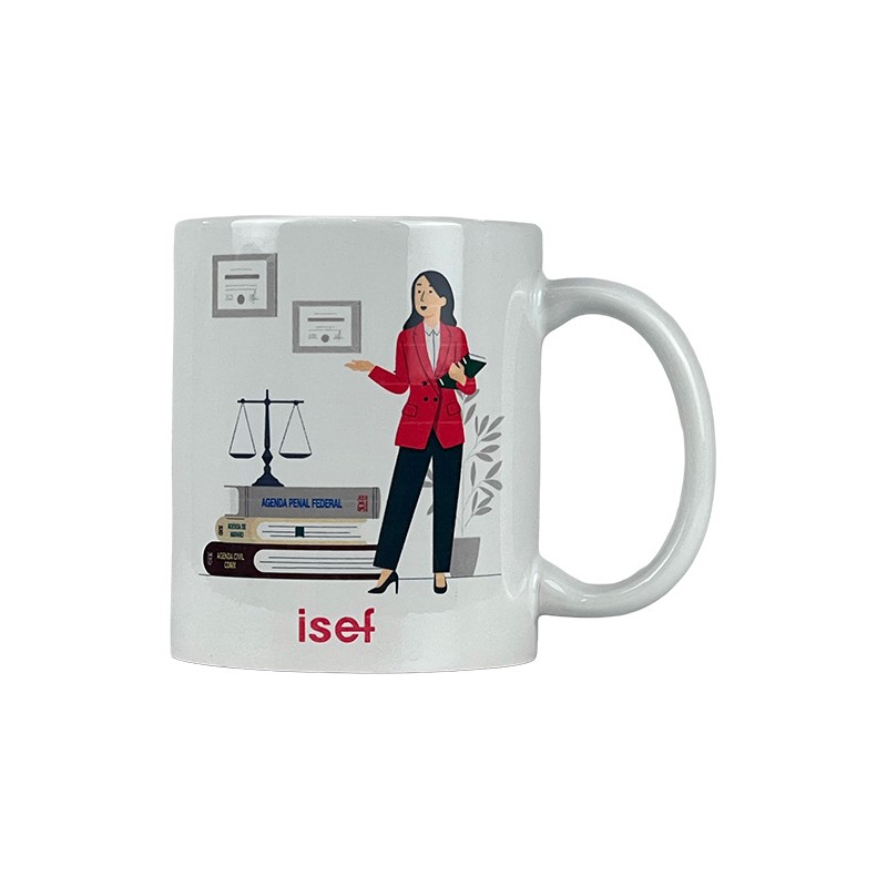 Taza de la Abogada "Más inteligente y guapa"