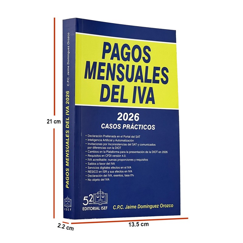 Pagos Mensuales del IVA 2026