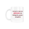 Taza de la Abogada "Más inteligente y guapa"