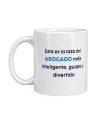 Taza del Abogado "Más inteligente y divertido"