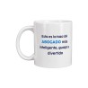 Taza del Abogado "Más inteligente y divertido"