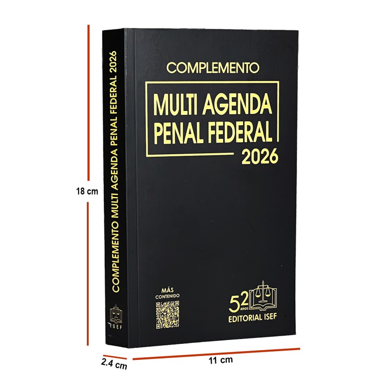 Multi Agenda Penal Federal y Complemento 2026