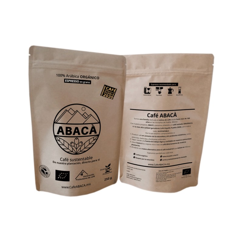 Café ABACÁ Espresso en grano