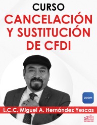 Curso "Cancelación y Sustitución de CFDI"