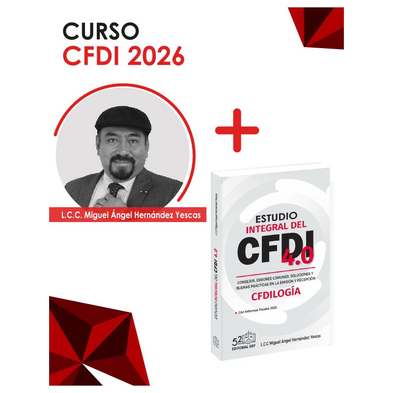 Paquete CFDI 2026 (Libro + Curso)