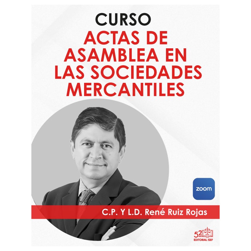 Curso en vídeo “Las Actas de Asamblea en las Sociedades Mercantiles”