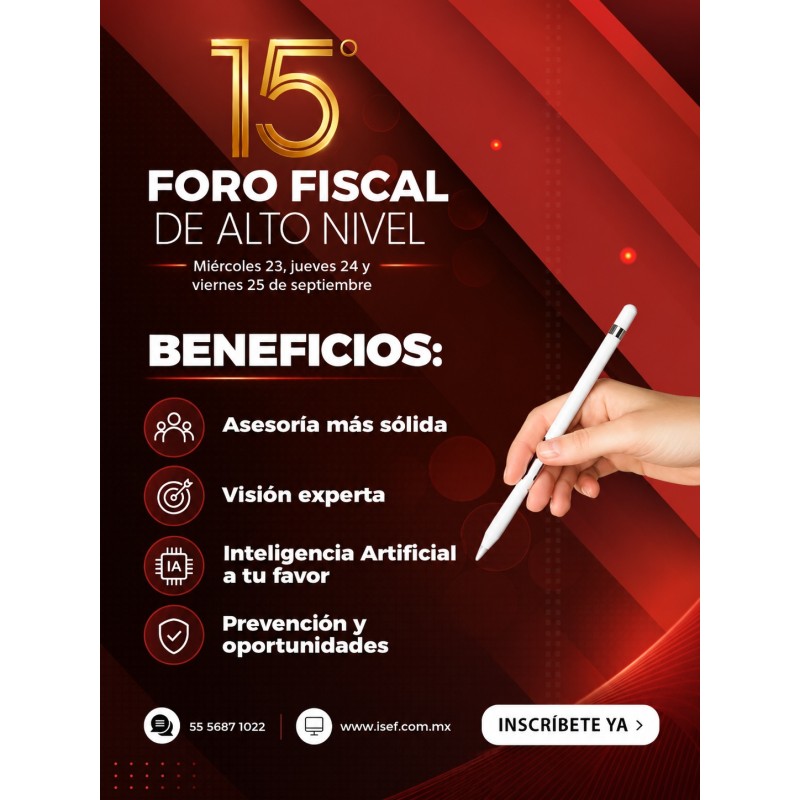 15° FORO FISCAL DE ALTO NIVEL