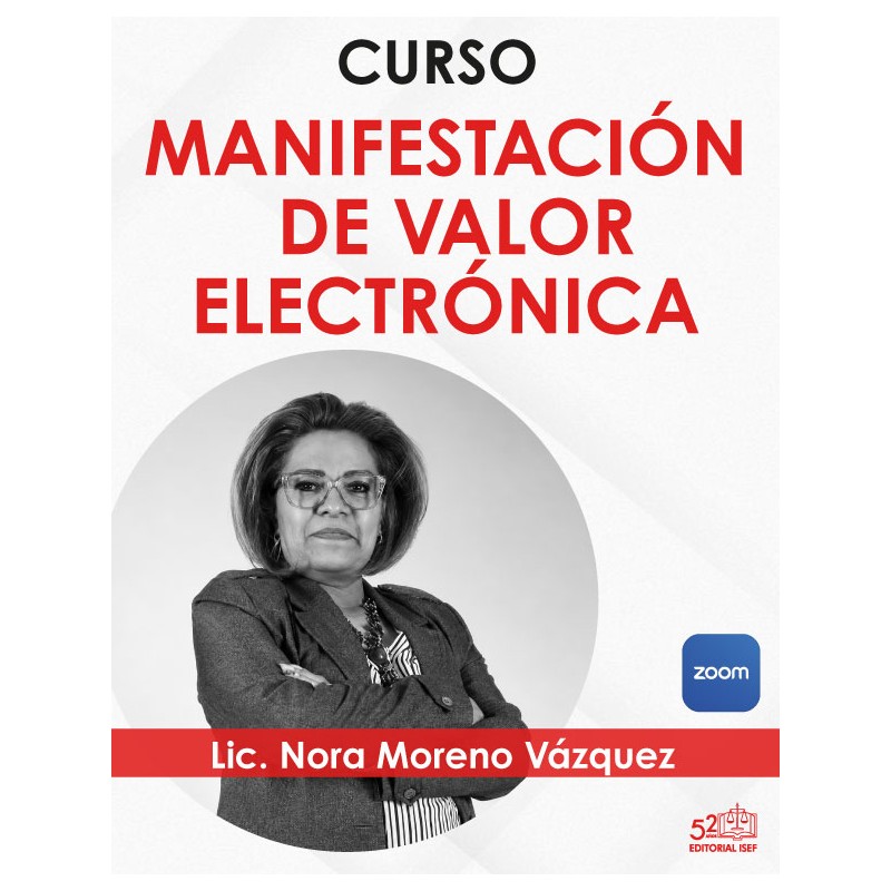 Curso “Manifestación de valor electrónica”