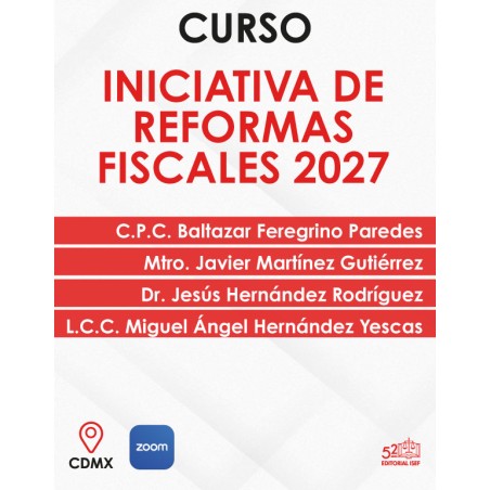 Curso "Iniciativa de Reformas Fiscales 2027"