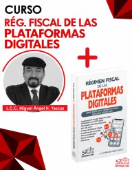 Paquete Rég. Fiscal de Plataformas Digitales - Curso + Libro