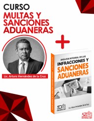 Paquete Sanciones Aduaneras - Curso + Libro