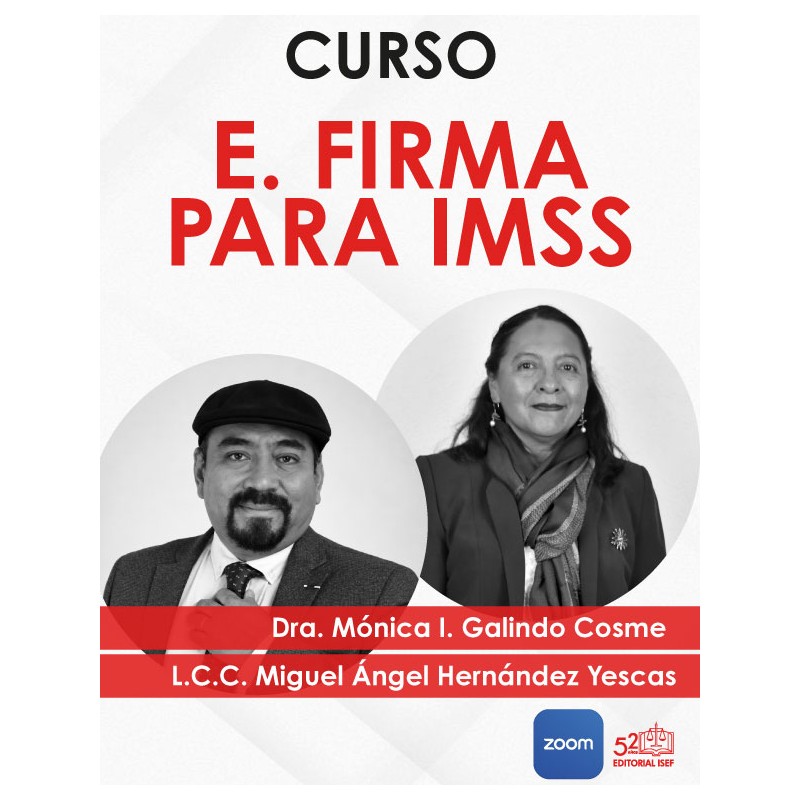 Curso "Nueva E.firma para IMSS"