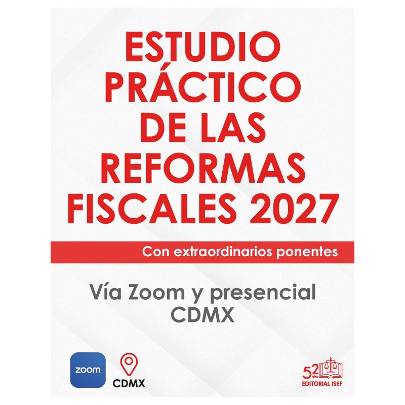 Curso "Estudio de las Reformas Fiscales 2027"